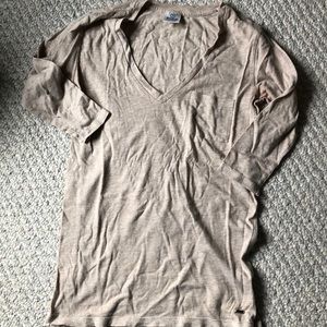 Victoria’s Secret PINK vneck 3/4 sleeve shirt